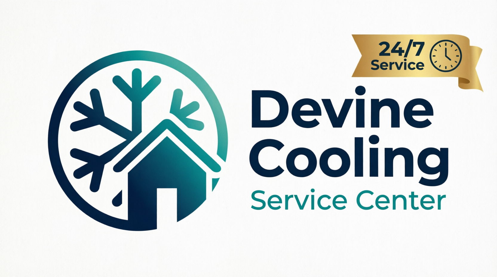 Devine Cooling Service Center Logo